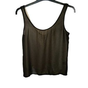 3/$15 Ali & Kris Sheer Tank Top Size Small